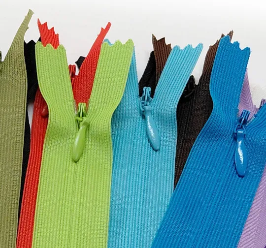 Reißverschluß-Set nahtverdeckt verstellbar 32x25cm VOL.2