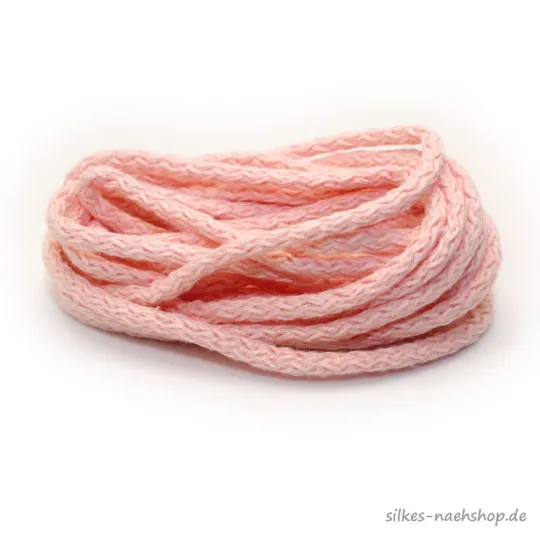 Baumwollkordel rosa 3mm 2,50m