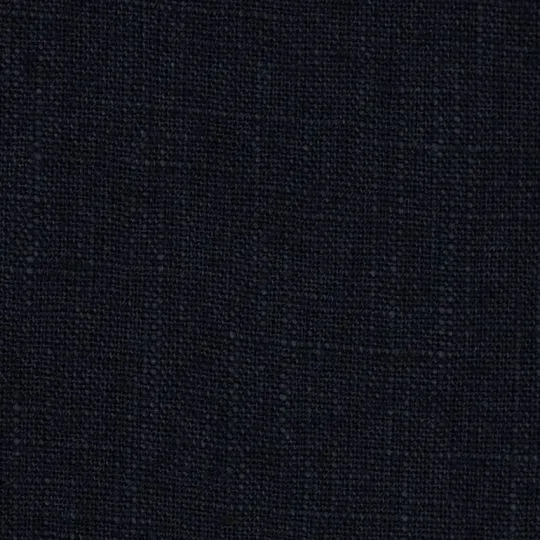 50cm Basic Leinenstoff dunkelblau