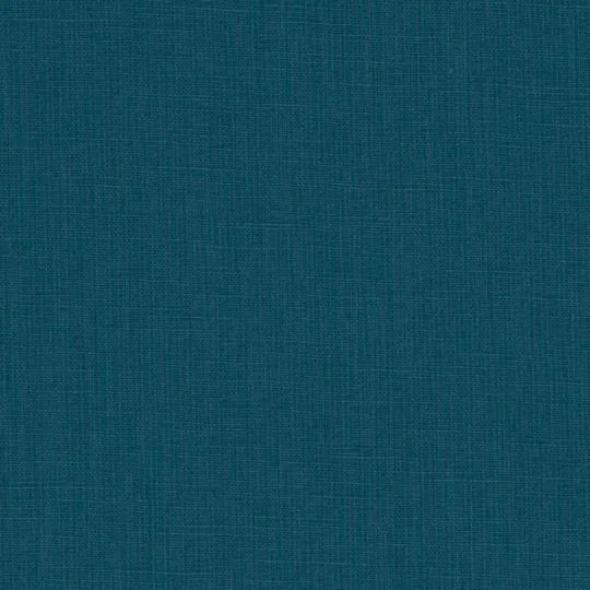 50cm Basic Leinenstoff petrol