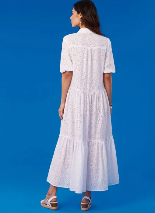 M8285 McCalls Schnittmuster Bluse Kleid