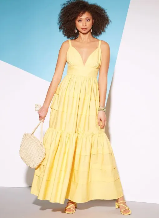 M8322 McCalls Schnittmuster Partykleid Cocktailkleid