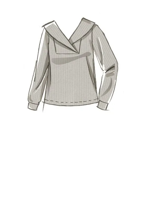 M8343 McCalls Schnittmuster Sweatshirts
