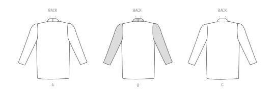 M8433 McCalls Schnittmuster Vintage Blazerjacke 90er Jahre