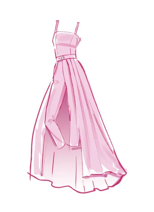 M8450 McCalls Schnittmuster Abend-Outfit