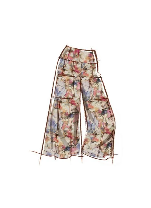 M8456 McCalls Schnittmuster Kombination