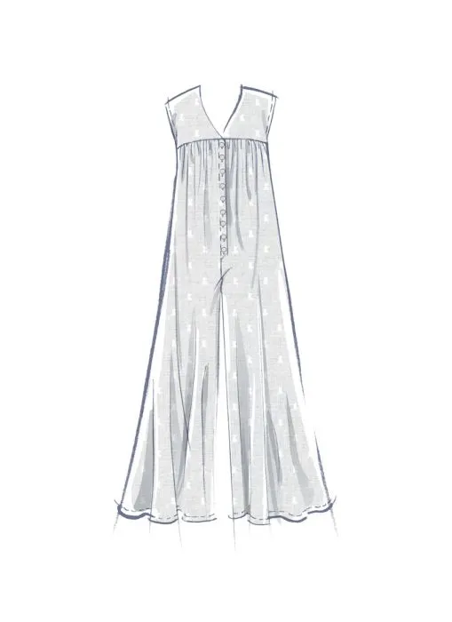 M8457 McCalls Schnittmuster Jumpsuit Overall