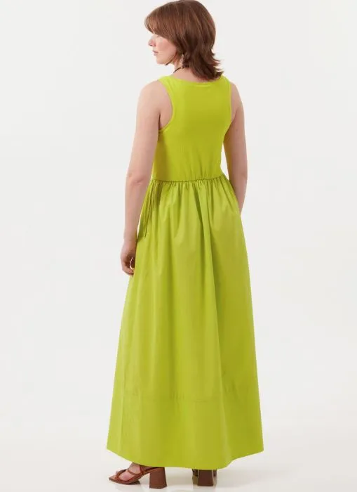 M8476 McCalls Schnittmuster Kleid in Maxilänge