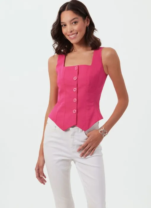 M8478 McCalls Schnittmuster Corsagentop