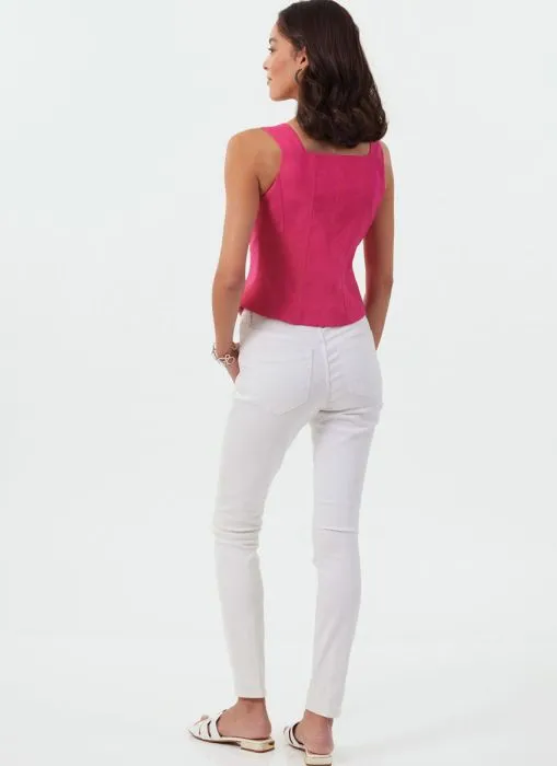 M8478 McCalls Schnittmuster Corsagentop