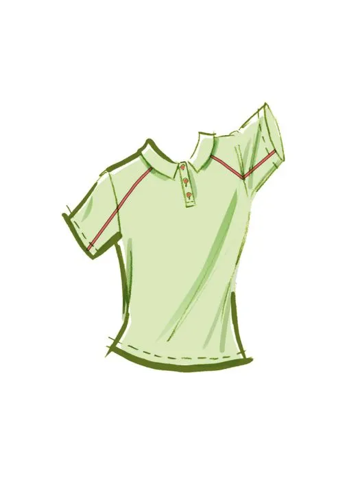 M8481 McCalls Schnittmuster Tennis-Outfit