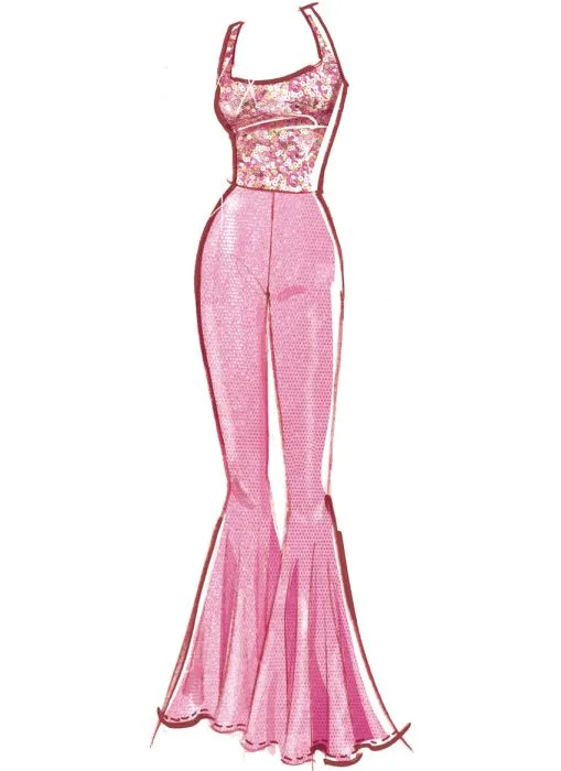 M8534 McCalls Schnittmuster Jersey-Jumpsuit