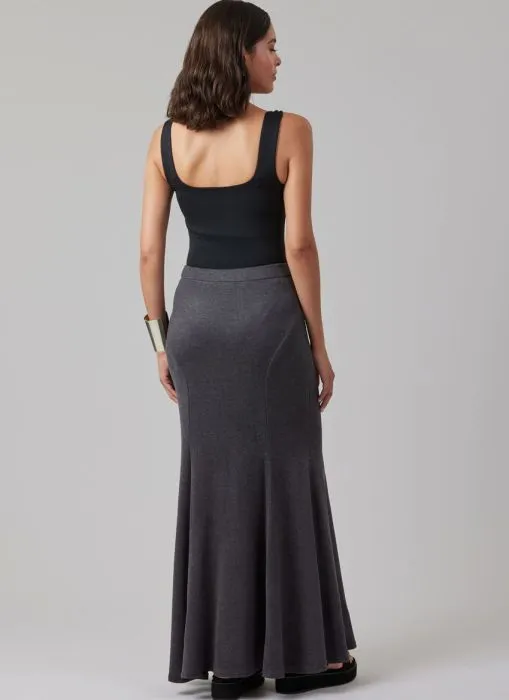 M8558 McCalls Schnittmuster Jerseyrock EASY!