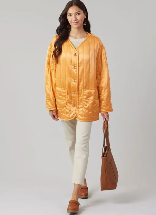 M8560 McCalls Schnittmuster Steppjacke