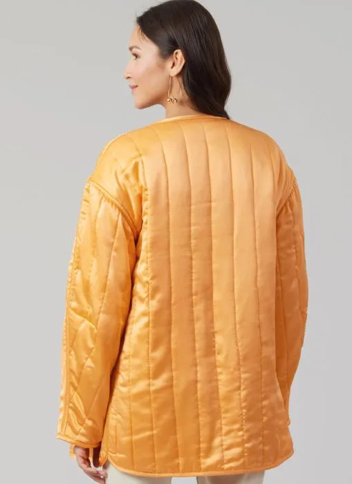 M8560 McCalls Schnittmuster Steppjacke