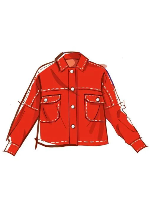 M8561 McCalls Schnittmuster Jacke Rock