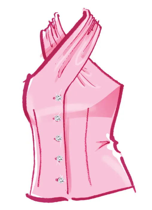 M8579 McCall's Schnittmuster Neckholder-Top