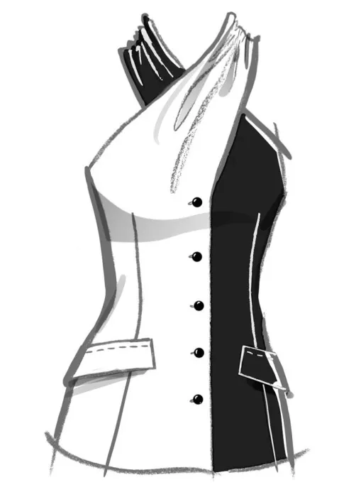 M8579 McCall's Schnittmuster Neckholder-Top