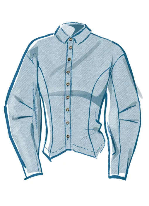 M8580 McCalls Schnittmuster Hemdbluse