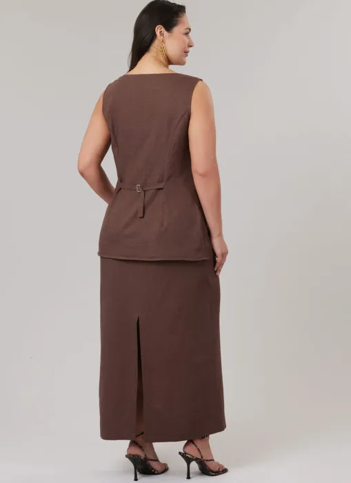 M8585 McCalls Schnittmuster Kombination