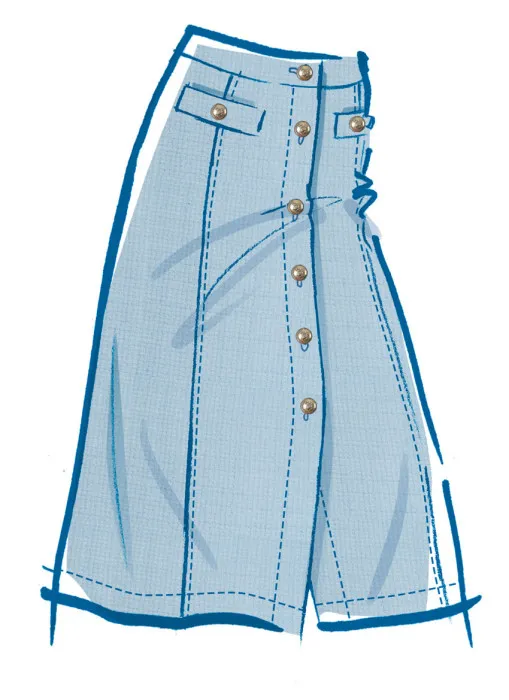 M8586 McCall's Schnittmuster Top Rock