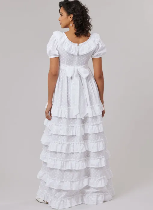 M8594 McCalls Schnittmuster Designer Vintage Kleider