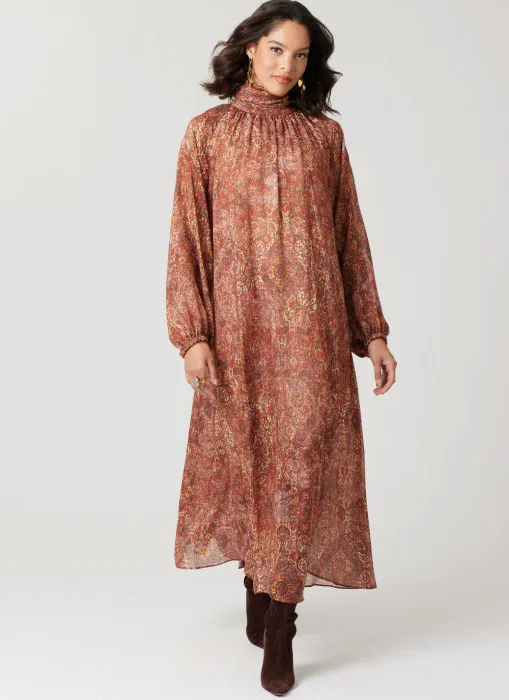 M8603 McCalls Schnittmuster Maxikleid
