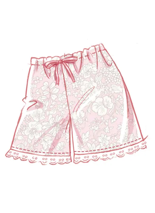 M8613 McCalls Schnittmuster Shorty