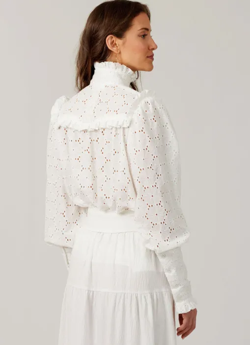 M8620 McCalls Schnittmuster Vintage Bluse Laura Ashley