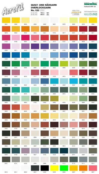 MADEIRA Aerofil Nähgarn 400m