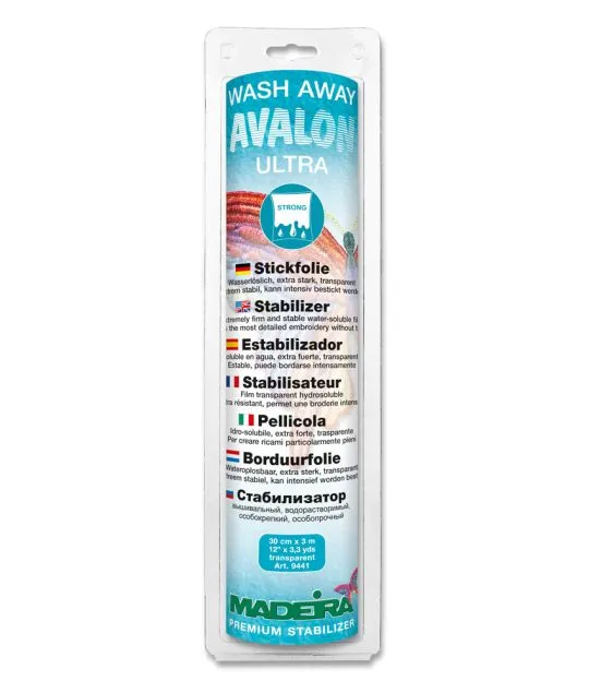 3m MADEIRA Avalon Ultra Stickfolie wasserlöslich