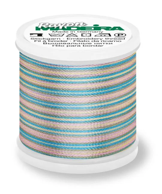 MADEIRA Rayon Multicolor Stickgarn 200m