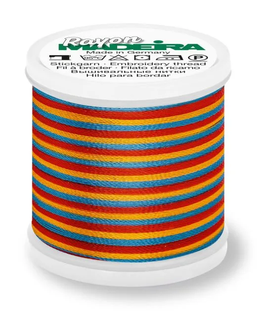 MADEIRA Rayon Multicolor Stickgarn 200m