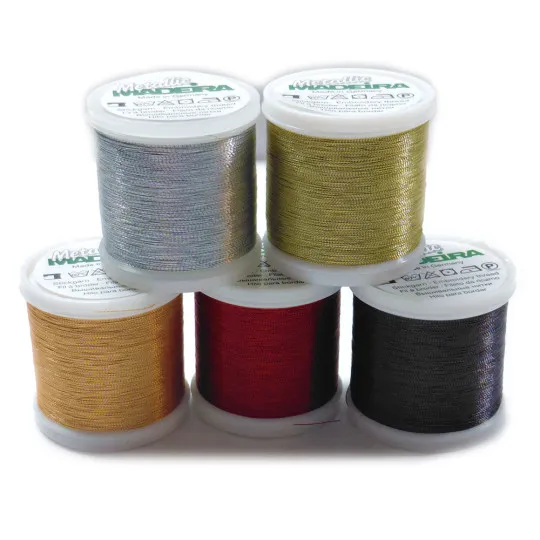 MADEIRA Metallic Stickgarn SMOOTH Set 10