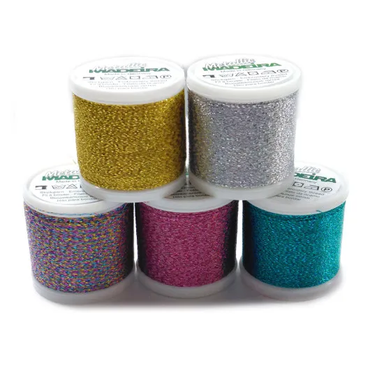 MADEIRA Metallic Stickgarn SPARKLING Set 8