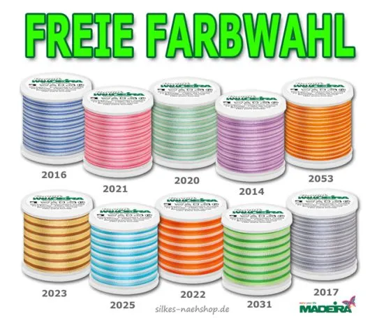 MADEIRA Rayon Stickgarn Ombre 200m