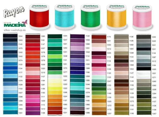 MADEIRA Stickgarn Rayon No. 40 200m