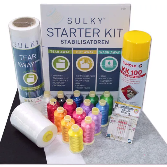 Starterset für die Stickmaschine