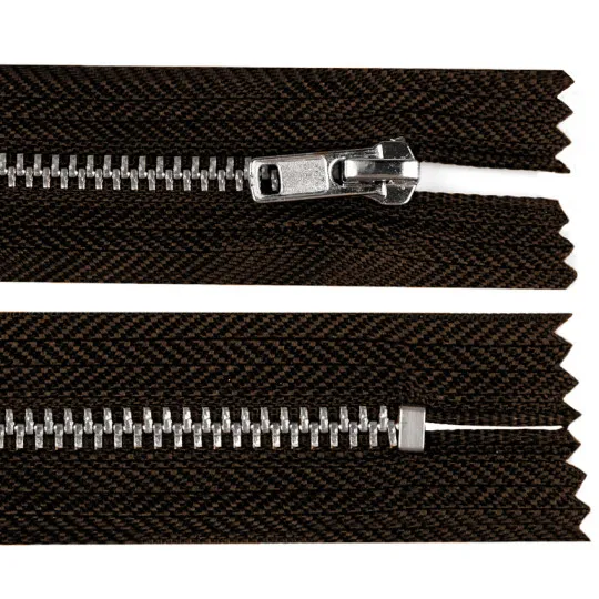Metall-Reißverschluß 15cm nicht teilbar