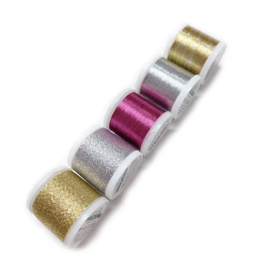 MADEIRA Metallic Stickgarn Set 5er-Pack