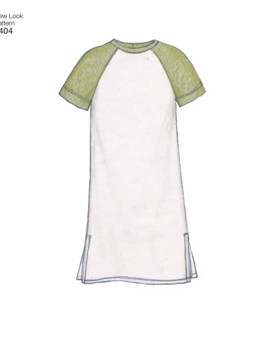 N6404 NewLook Schnittmuster Loungeware XS-XL EASY!
