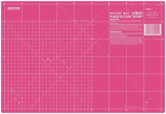 OLFA Schneidematte pink 45x60cm