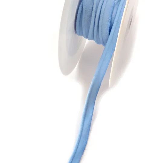 3m Paspelband elastisch hellblau