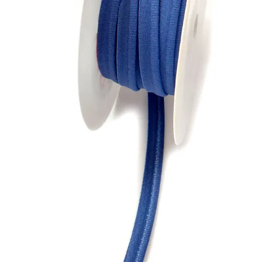 10m Paspelband elastisch jeansblau