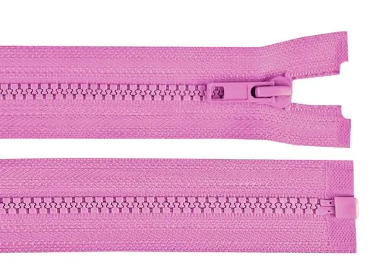 Reißverschluß teilbar Kunststoff 80cm pinkrosa