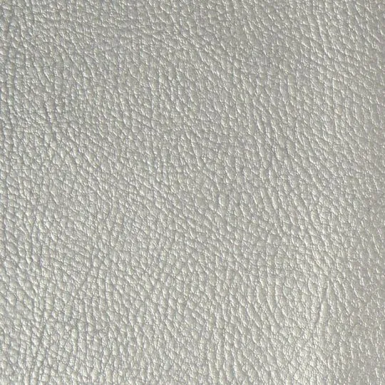 Rex Kunstleder genarbt Metallic Silber 30cm x 140cm