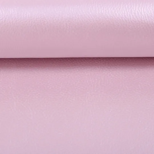 Rex Kunstleder genarbt Rosa Metallic 30cm x 140cm