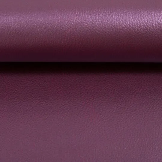 Rex Kunstleder genarbt lila metallic 30cm x 140cm