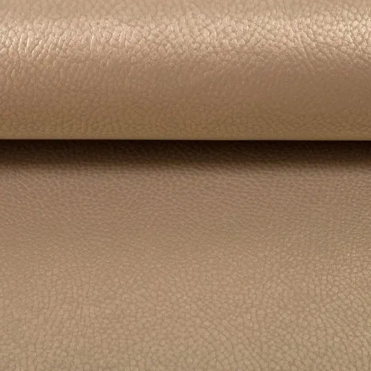 Rex Kunstleder goldbeige-metallic 30cm x 140cm