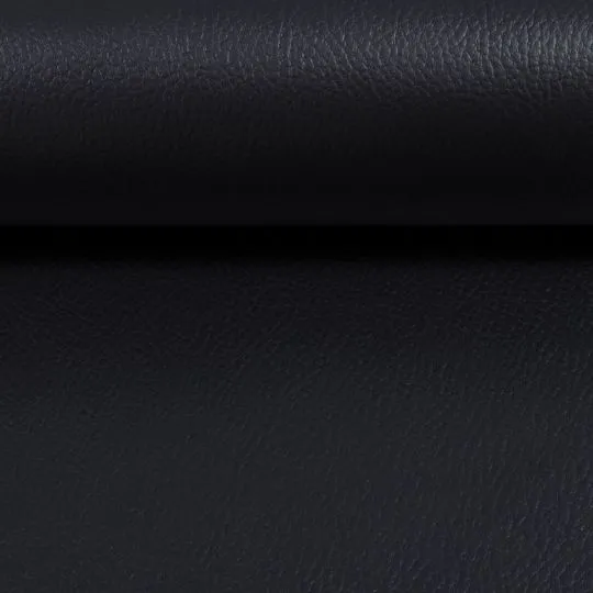 Rex Kunstleder genarbt anthrazit metallic 30cm x 140cm